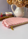 Pochette froufrou vichy