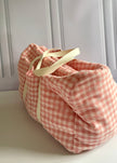 Sac de voyage Lili Vichy rose