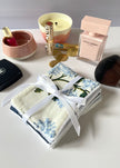 Lot de 4 lingettes ton bleu