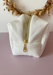 Trousse de toilette jersey blanc