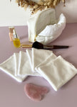 Trousse de toilette jersey blanc