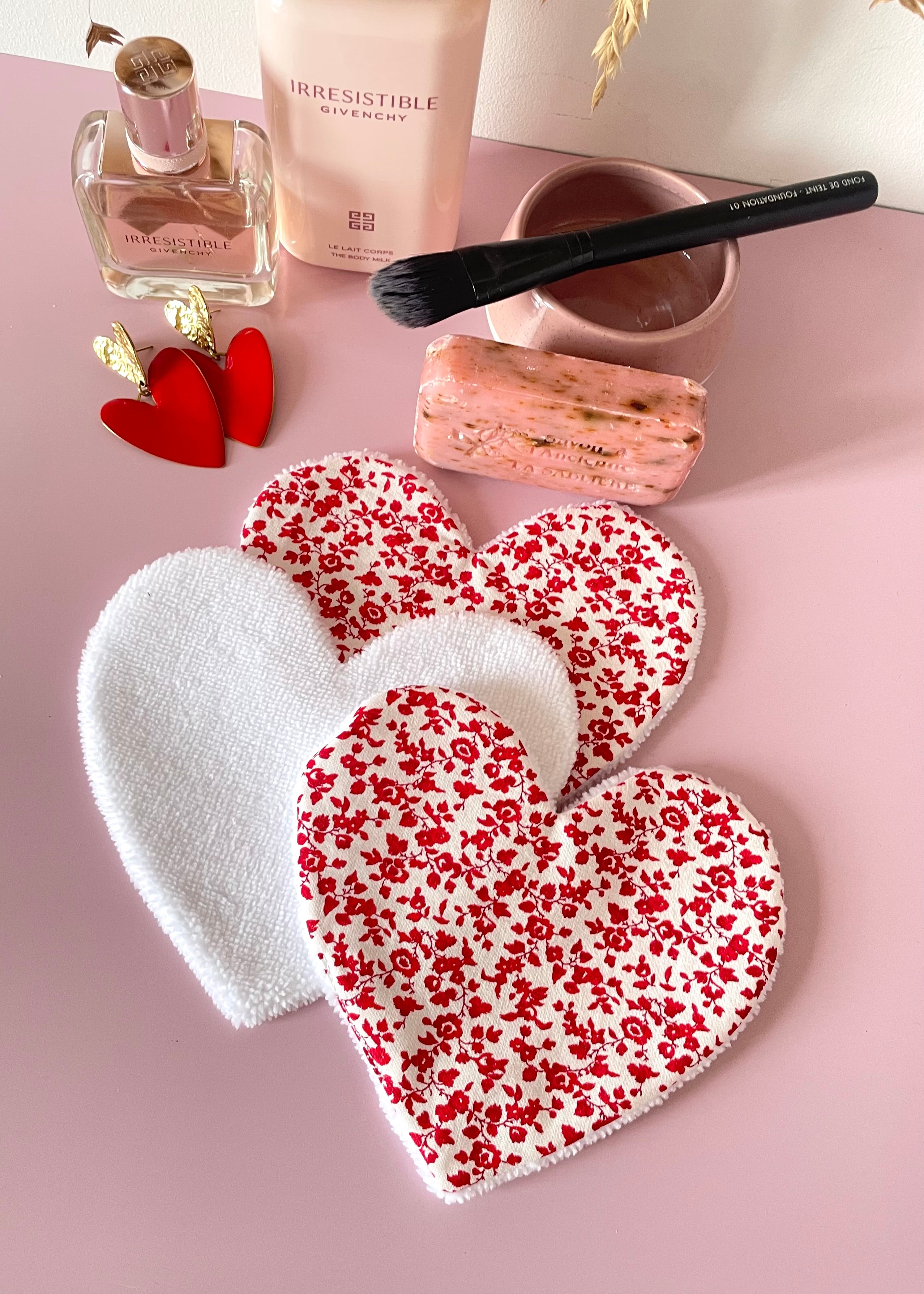 Lingettes coeur collection capsule