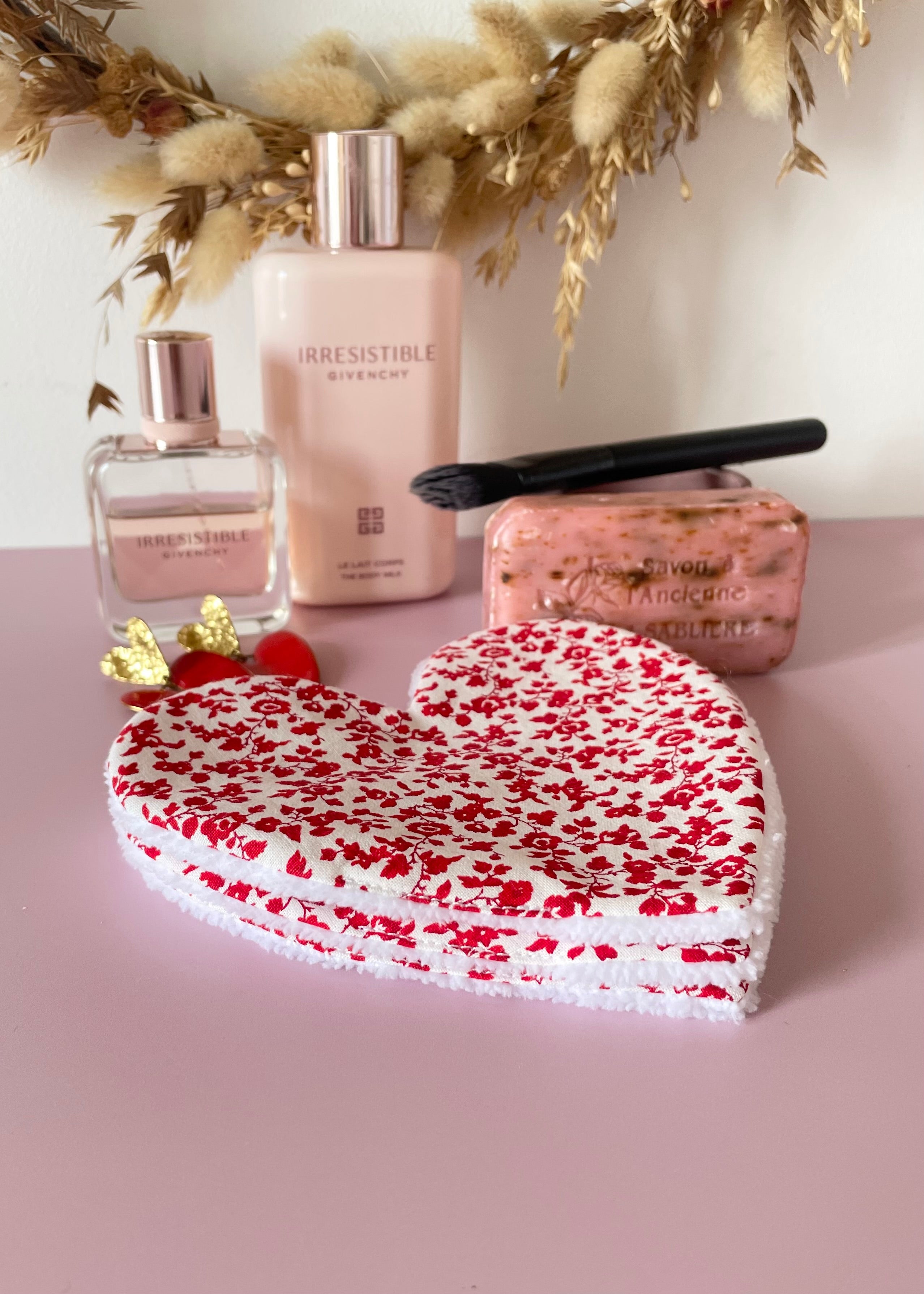 Lingettes coeur collection capsule
