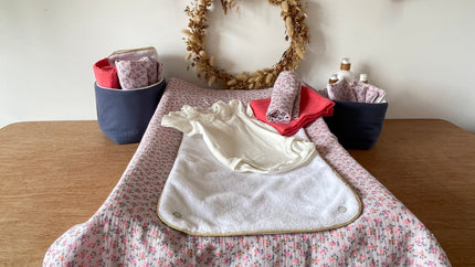 Housse de matelas à langer summer rose