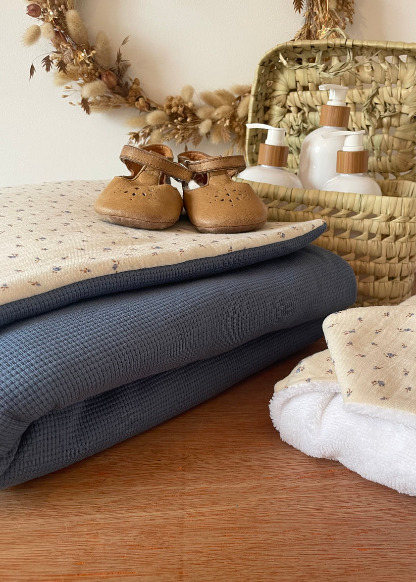 Couverture Louis & Jersey bleu jeans