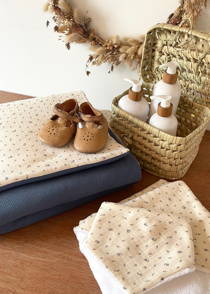 Couverture Louis & Jersey bleu jeans