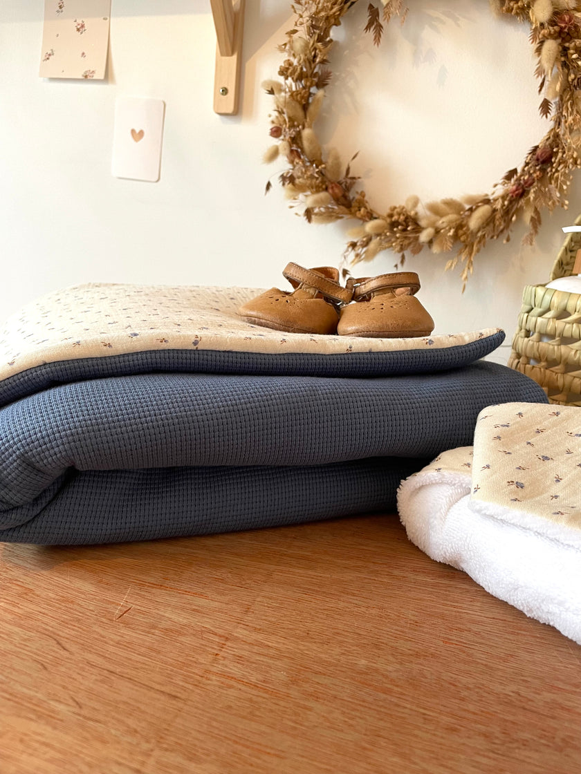 Couverture Louis & Jersey bleu jeans