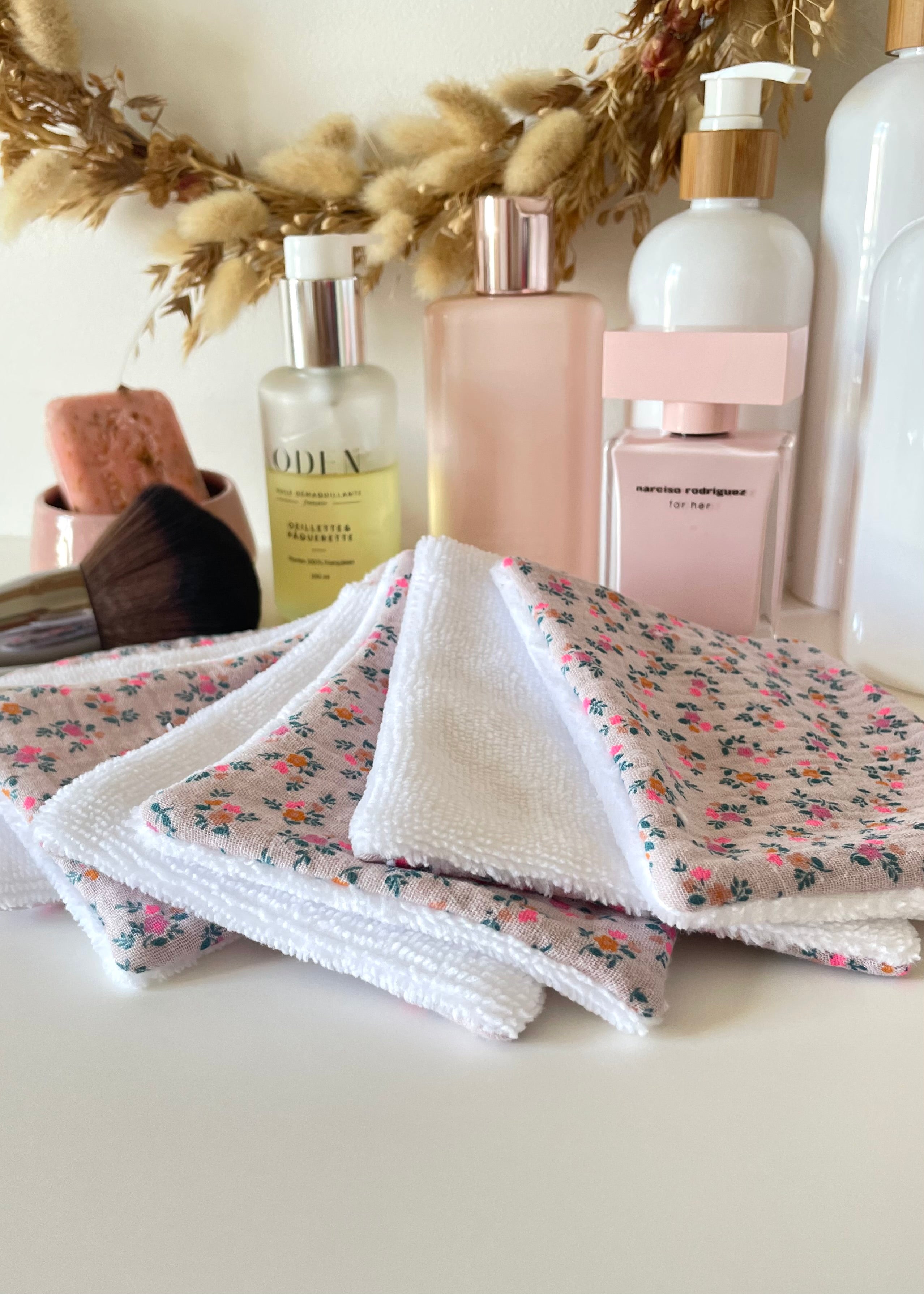 Semainier de 7 Lingettes summer rose