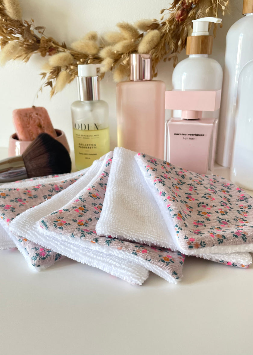 Semainier de 7 Lingettes summer rose