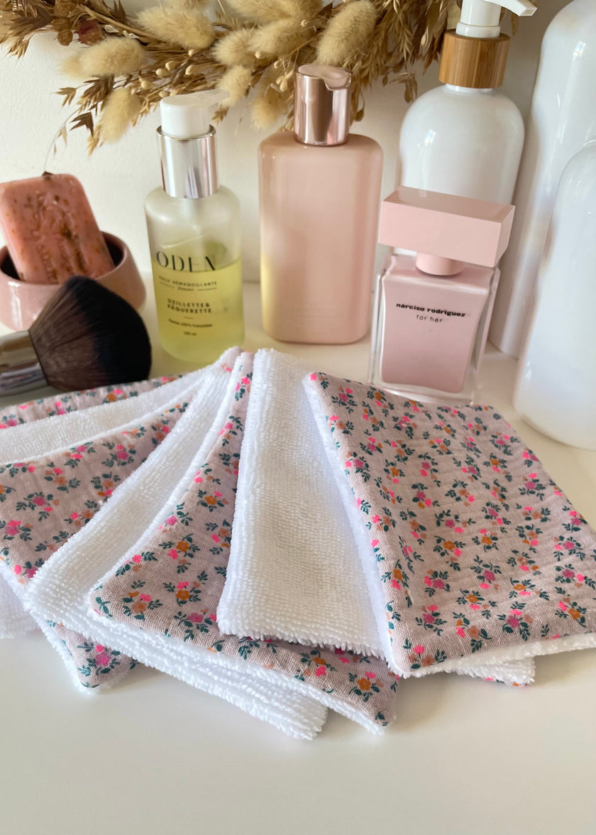 Semainier de 7 Lingettes summer rose
