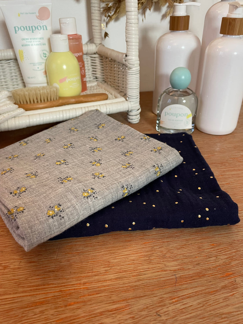 Coffret cadeau langes bébé - A composer