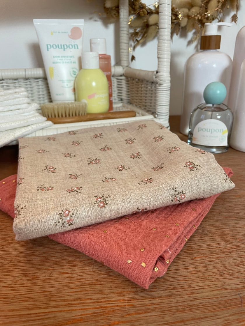 Coffret cadeau langes bébé - A composer