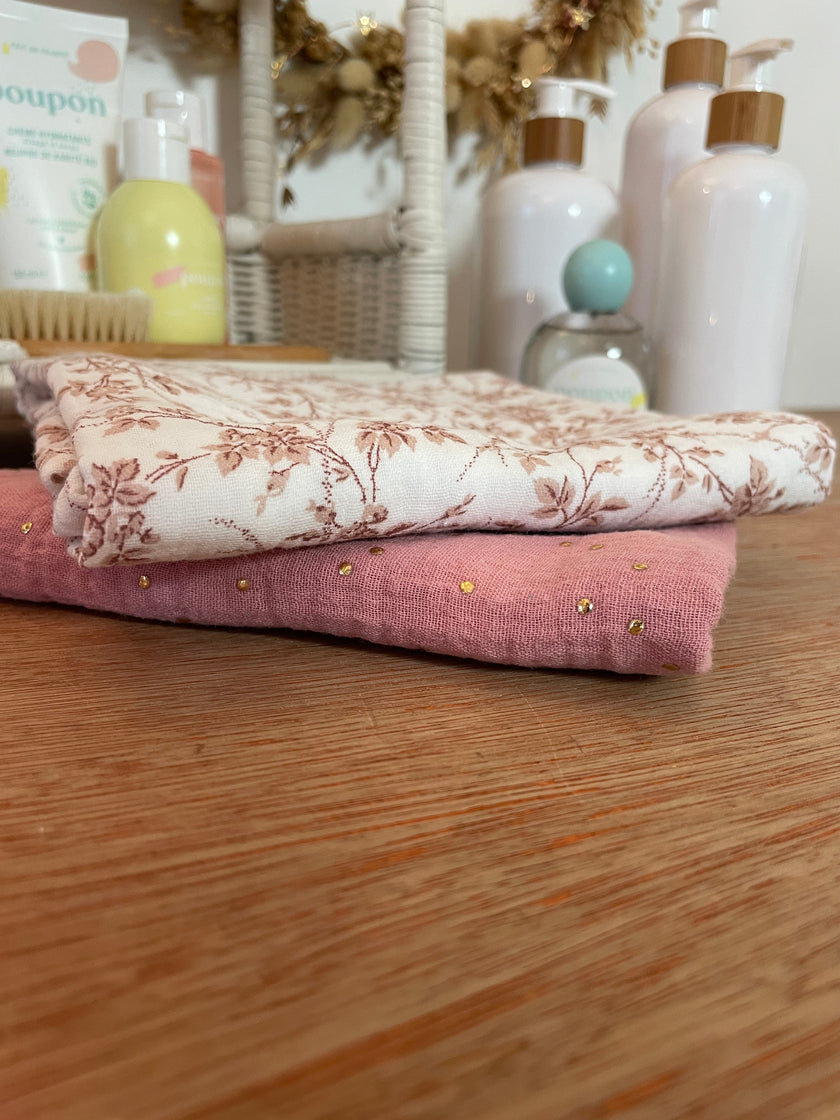 Coffret cadeau langes bébé - A composer