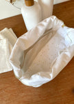 Trousse de toilette blanc doré