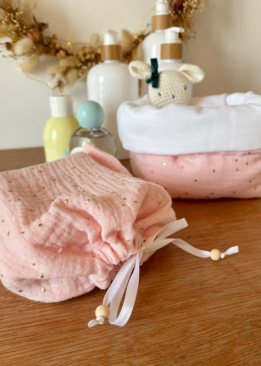 Coton bébé rose clair