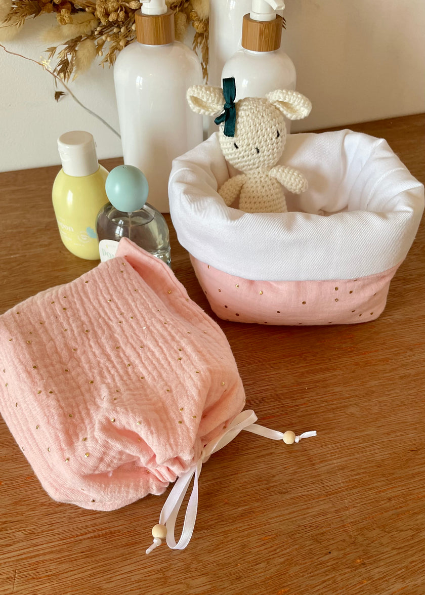 Coton bébé rose clair