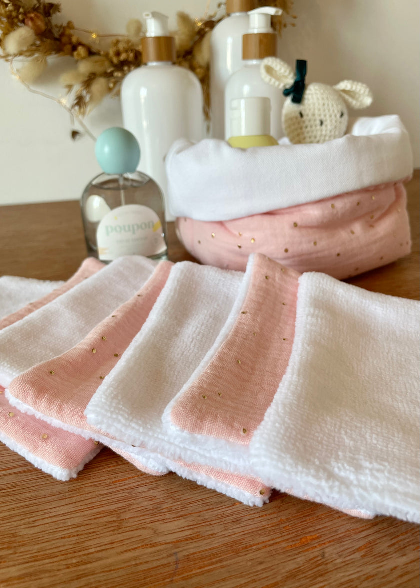 Coton bébé rose clair