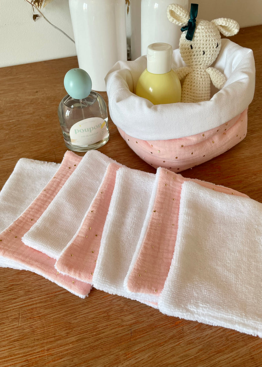 Coton bébé rose clair