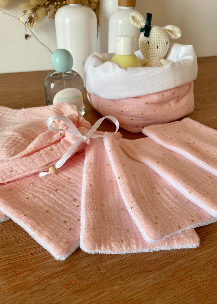 Coton bébé rose clair