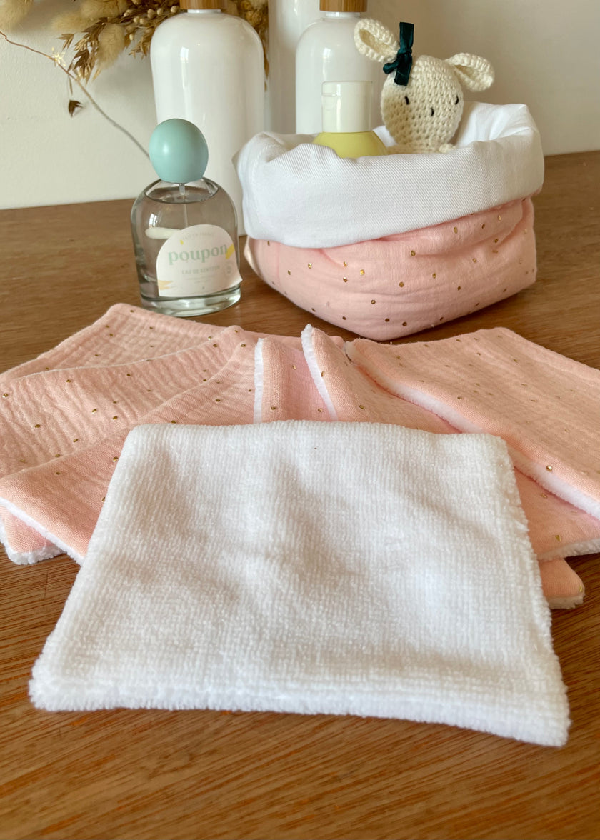 Coton bébé rose clair