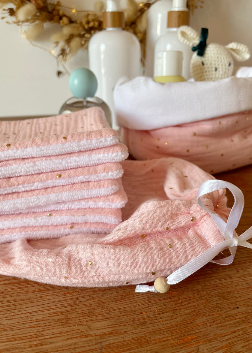 Coton bébé rose clair