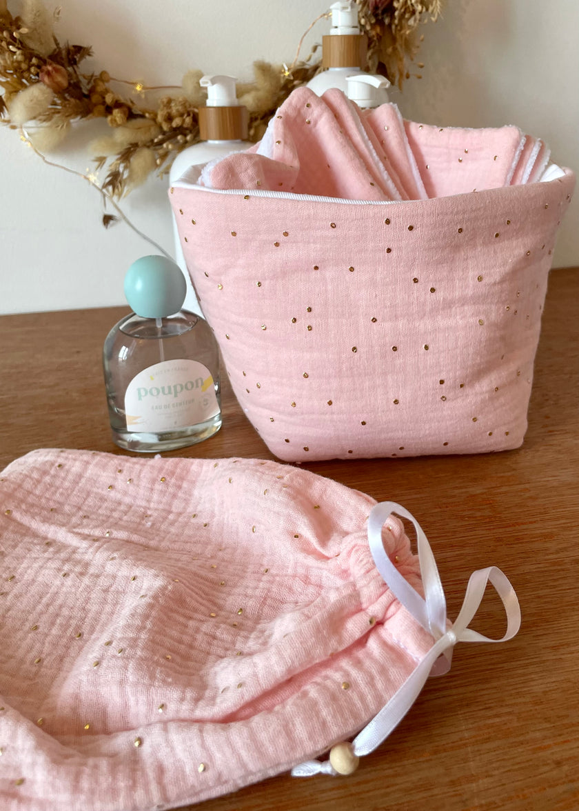 Coton bébé rose clair