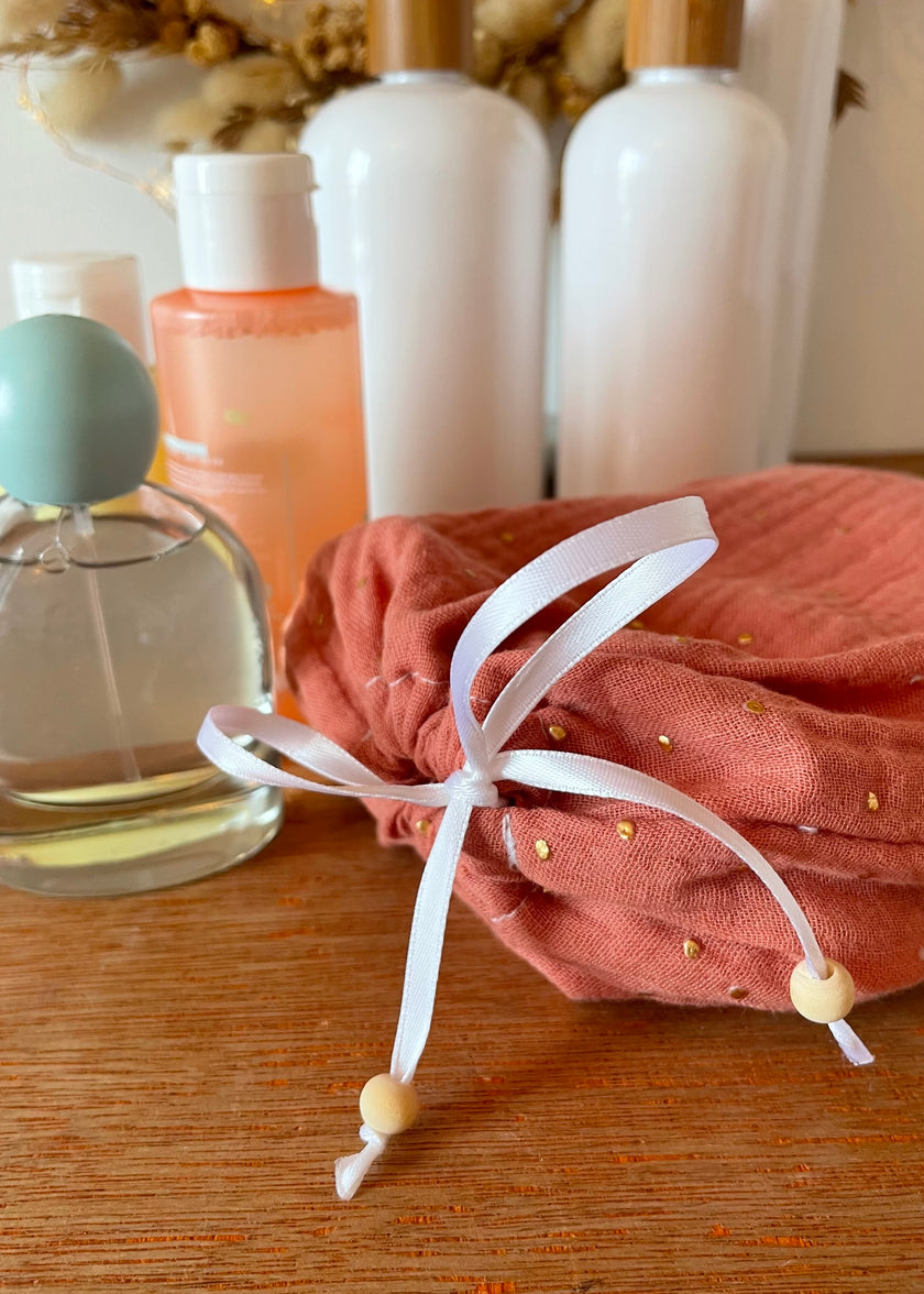 Lingettes pour bébé terracotta