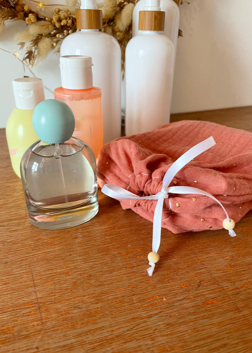 Lingettes pour bébé terracotta