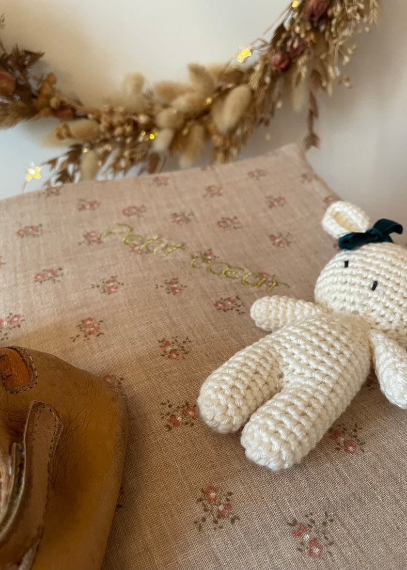 Couverture bébé Rosie Beige