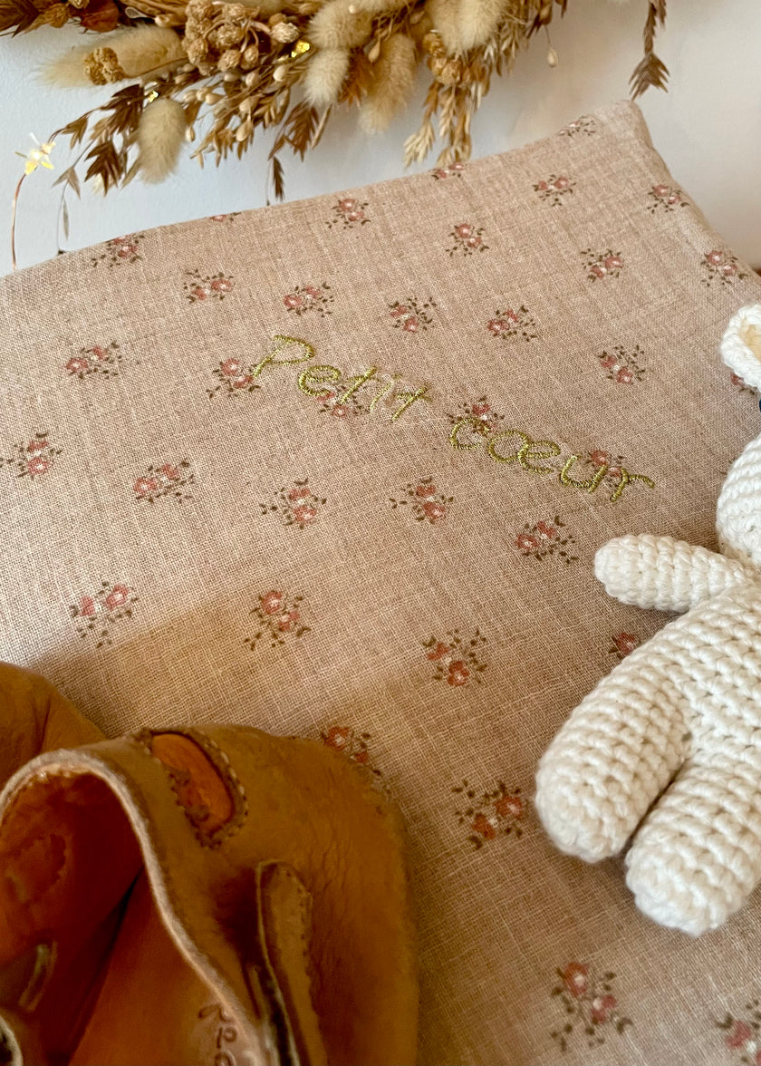 Couverture bébé Rosie Beige
