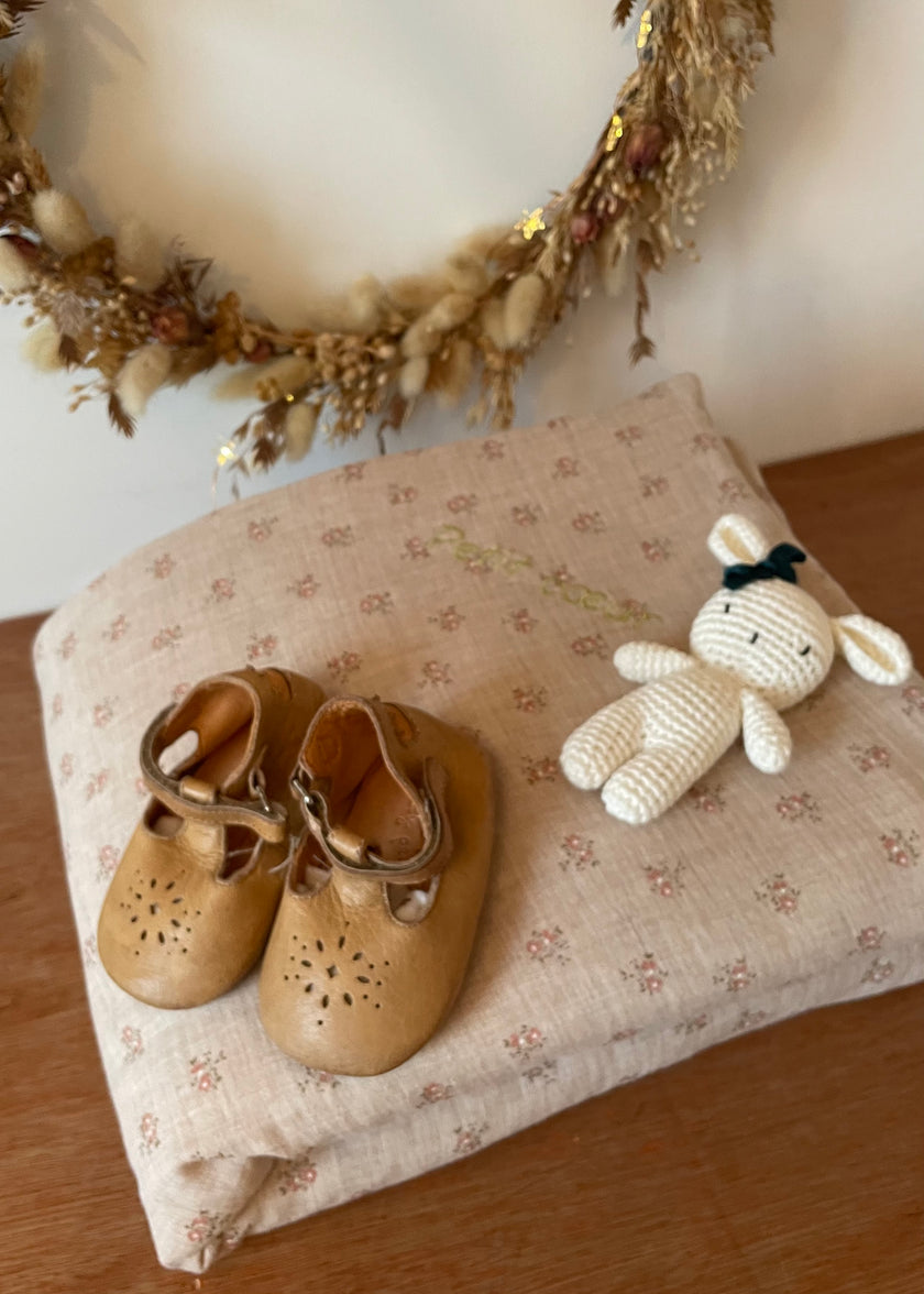 Couverture bébé Rosie Beige