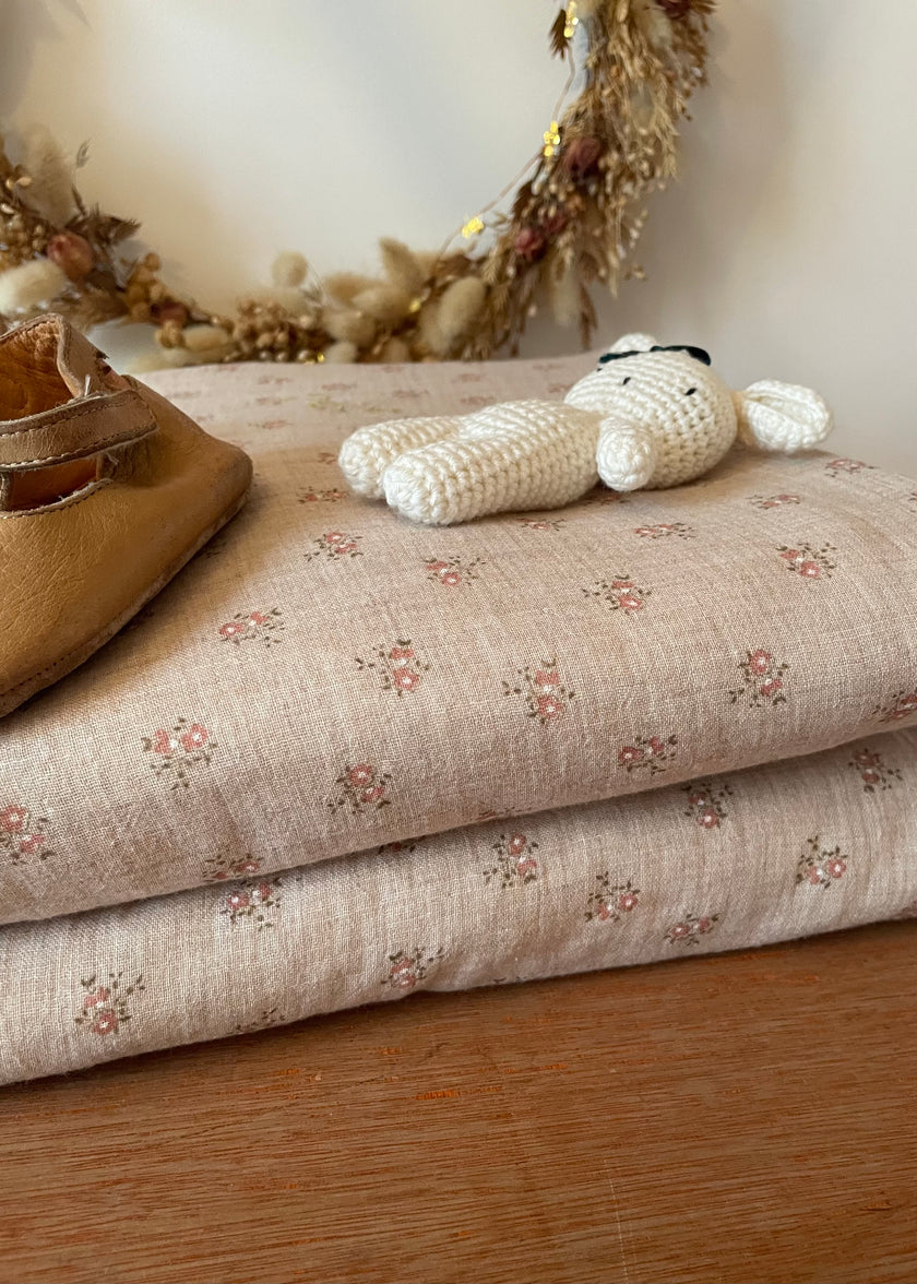 Couverture bébé Rosie Beige