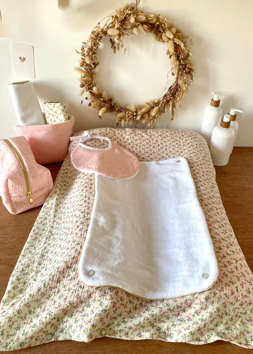 Housse de matelas à langer summer beige
