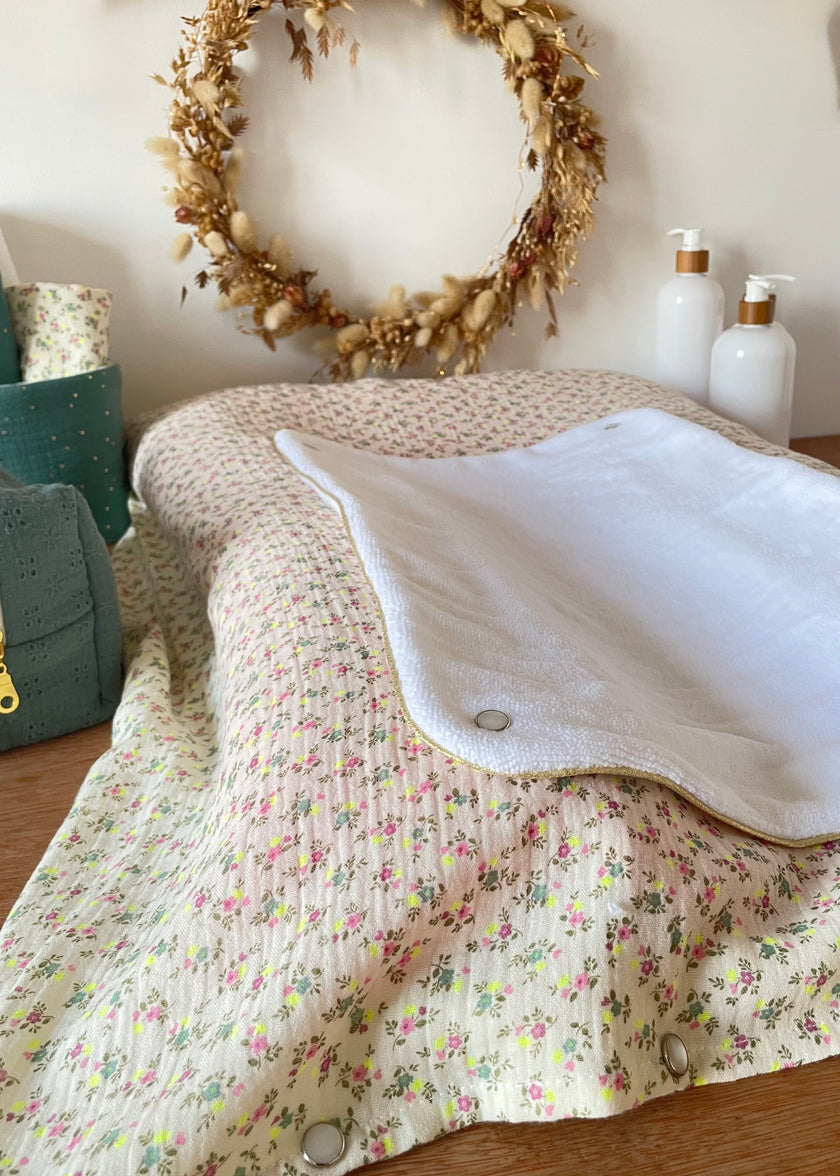 Housse de matelas à langer summer beige