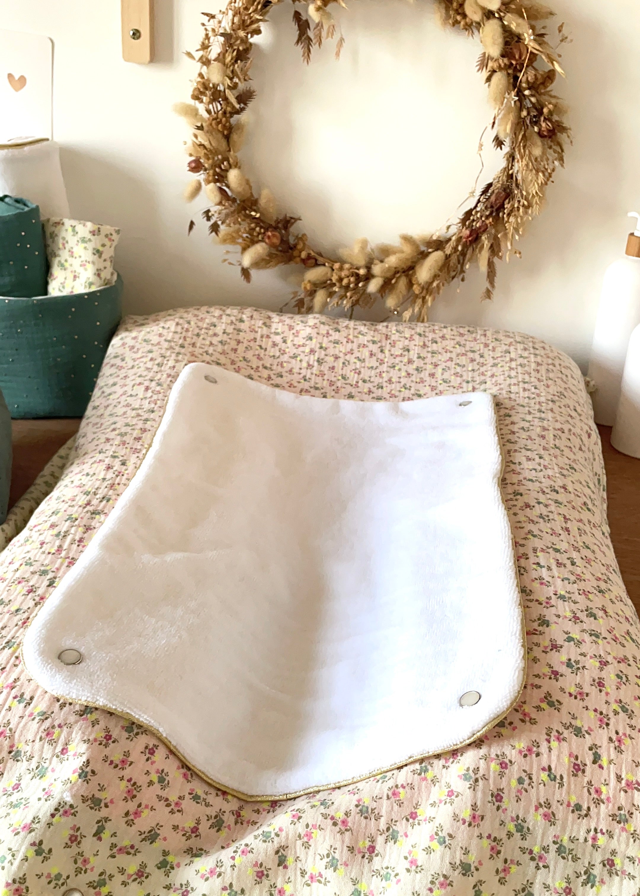 Housse de matelas à langer summer beige