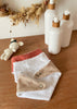 Bavoir bandana Rosie beige