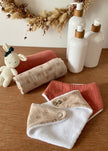 Bavoir bandana Rosie beige