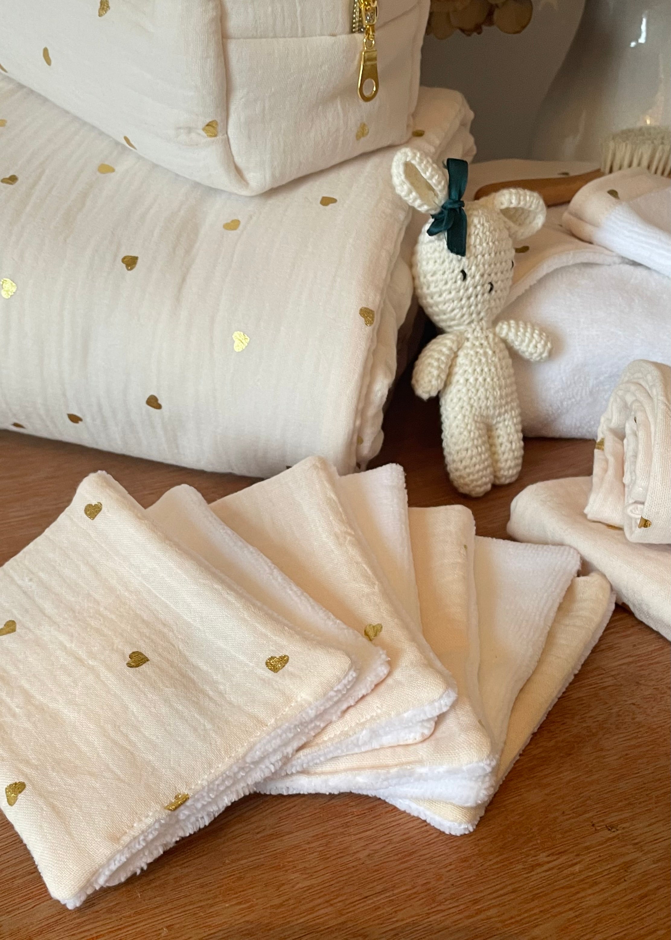Lot de 7 lingettes