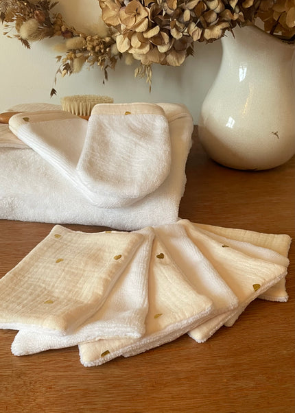 Lot de 7 lingettes