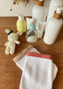 Lot de 2 gants de toilette assortis ( Rosie/Terracotta )
