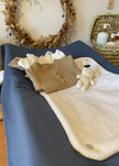 Housse de matelas à langer bleu jeans