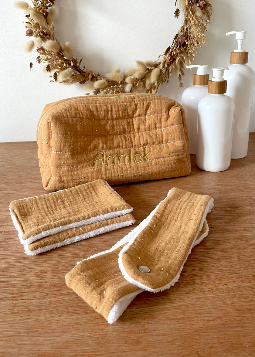 Coffret beauté camel - Je prends soin de moi