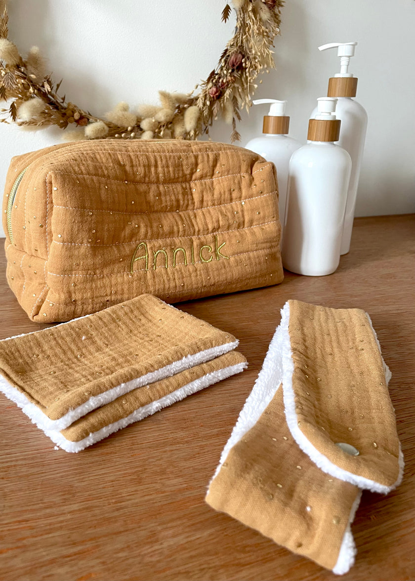 Coffret beauté camel - Je prends soin de moi