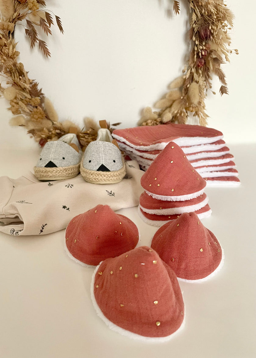 Protection contre pipi - Tipis à pipi terracotta