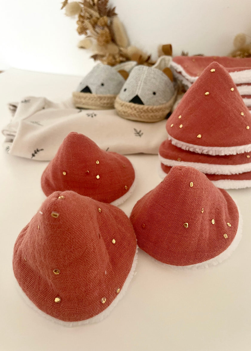 Protection contre pipi - Tipis à pipi terracotta