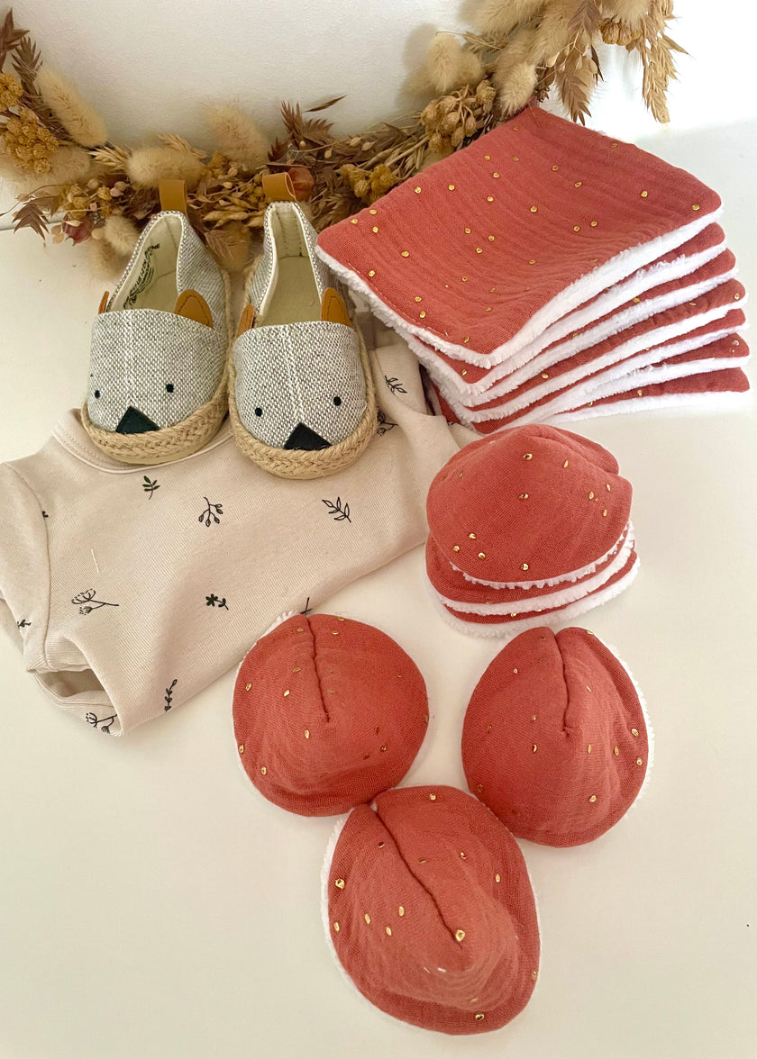 Protection contre pipi - Tipis à pipi terracotta