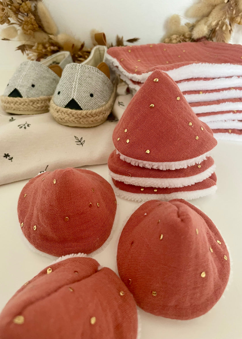 Protection contre pipi - Tipis à pipi terracotta