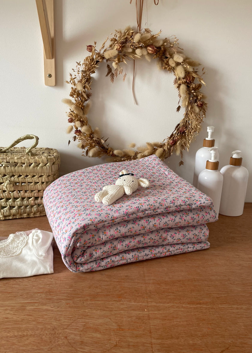 Couverture summer rose