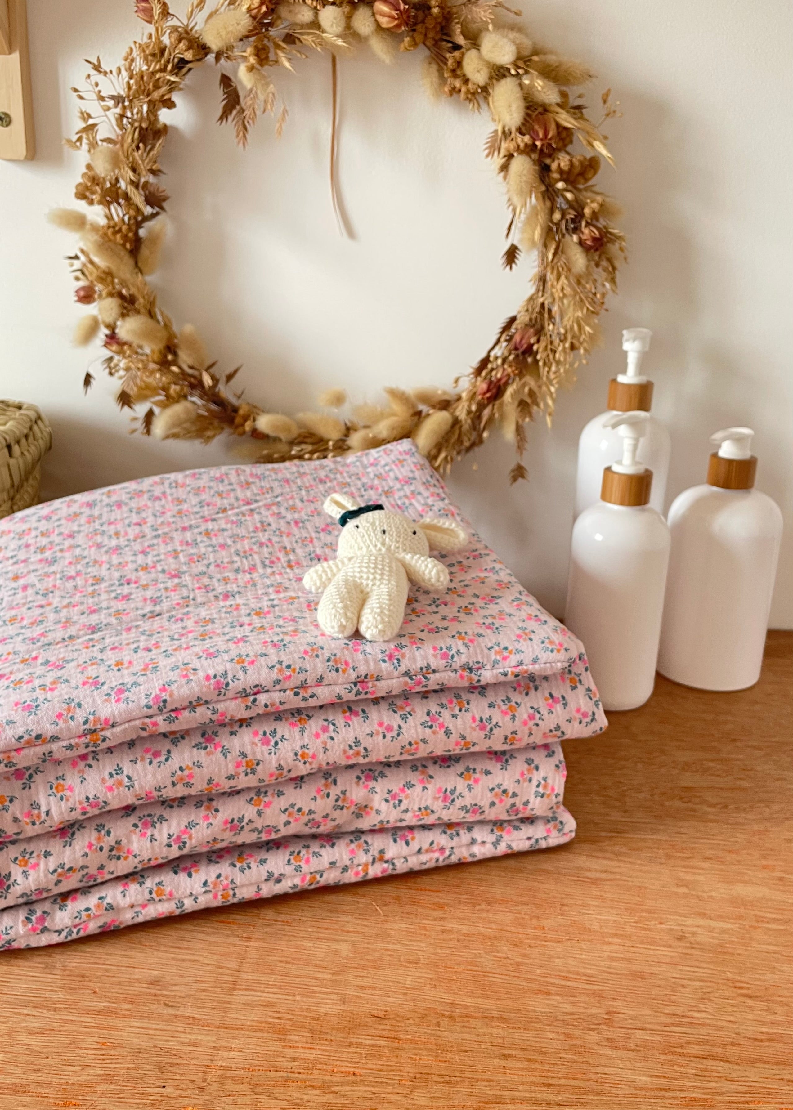 Couverture summer rose