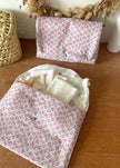 Pochette à couches summer rose